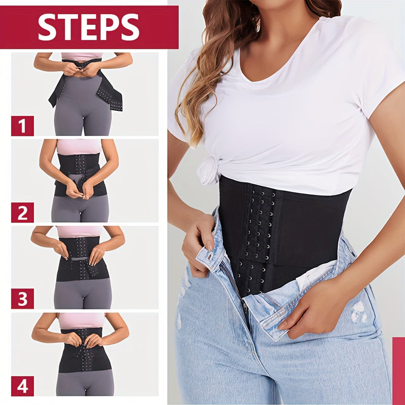 Women's Breathable Waist Trainer Trimmer Belt for Tummy Control and Shapewear