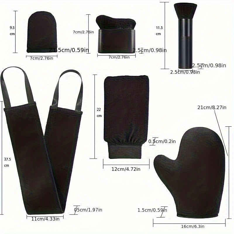 ZIEEO 6 packs Tanning applicator