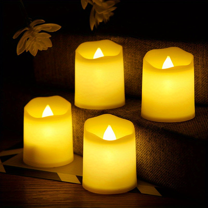 2/4/6pcs LED Lights Electronic Candles, 1.5-inch Night Light