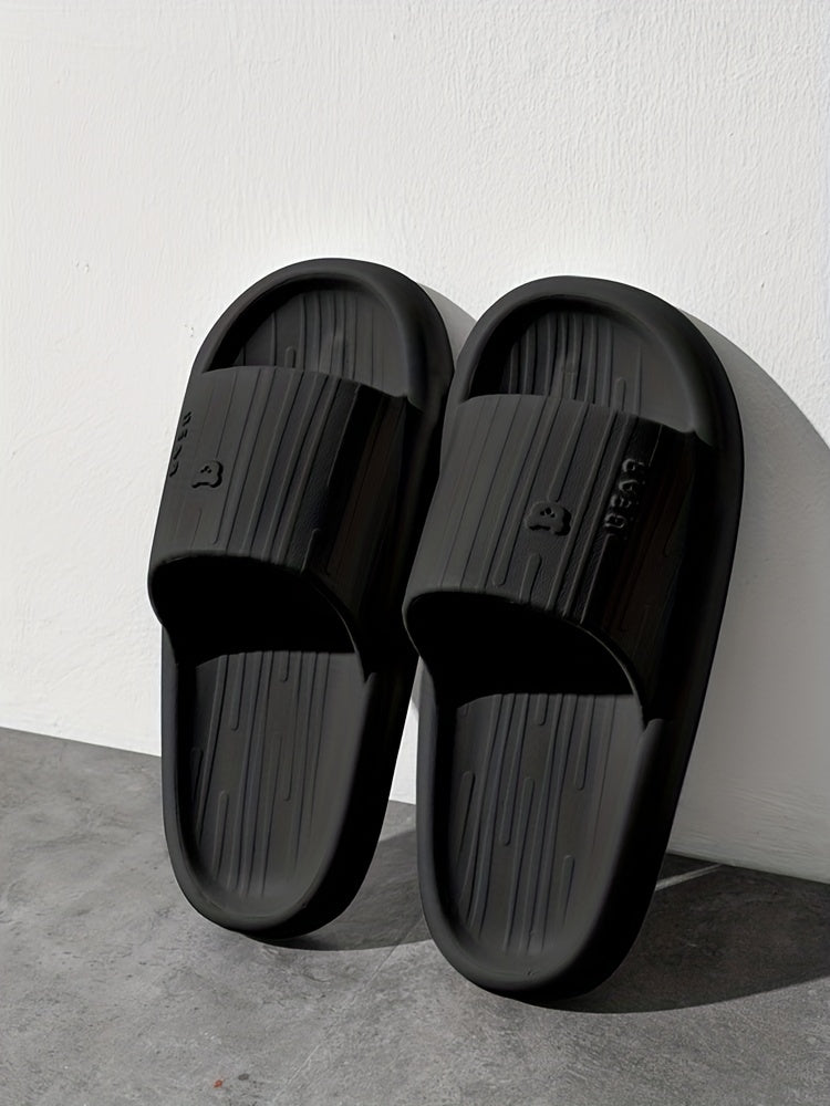 Men's Pillow Slides, Casual Non Slip EVA Slippers
