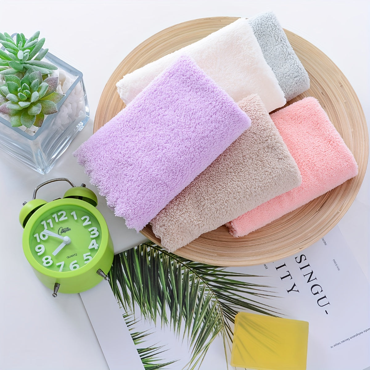 20 Solid Color Towels