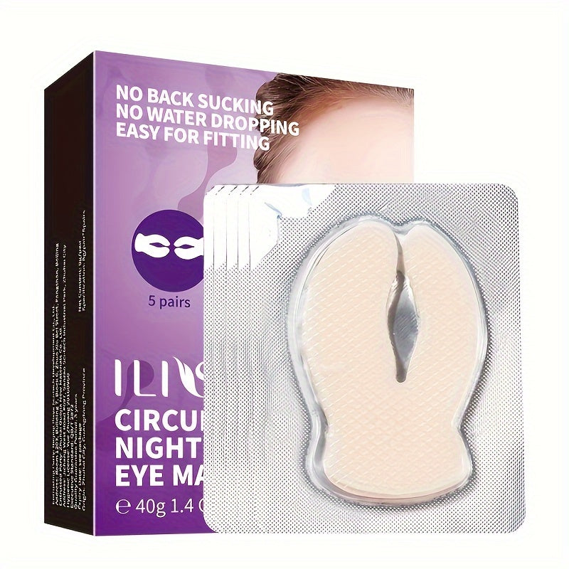 ILISYA C Circulating Eye Mask - 5 Pairs, Moisturizing and Firm, Suitable for a Variety of Skin Types
