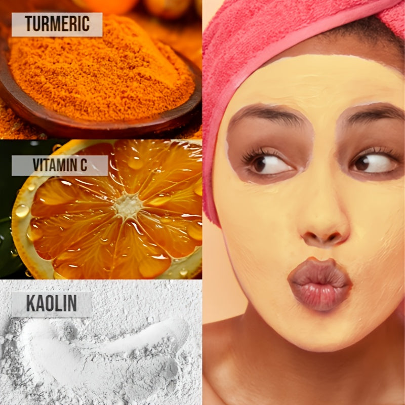 Turmeric Vitamin C Clay Facial Mask 1pcs