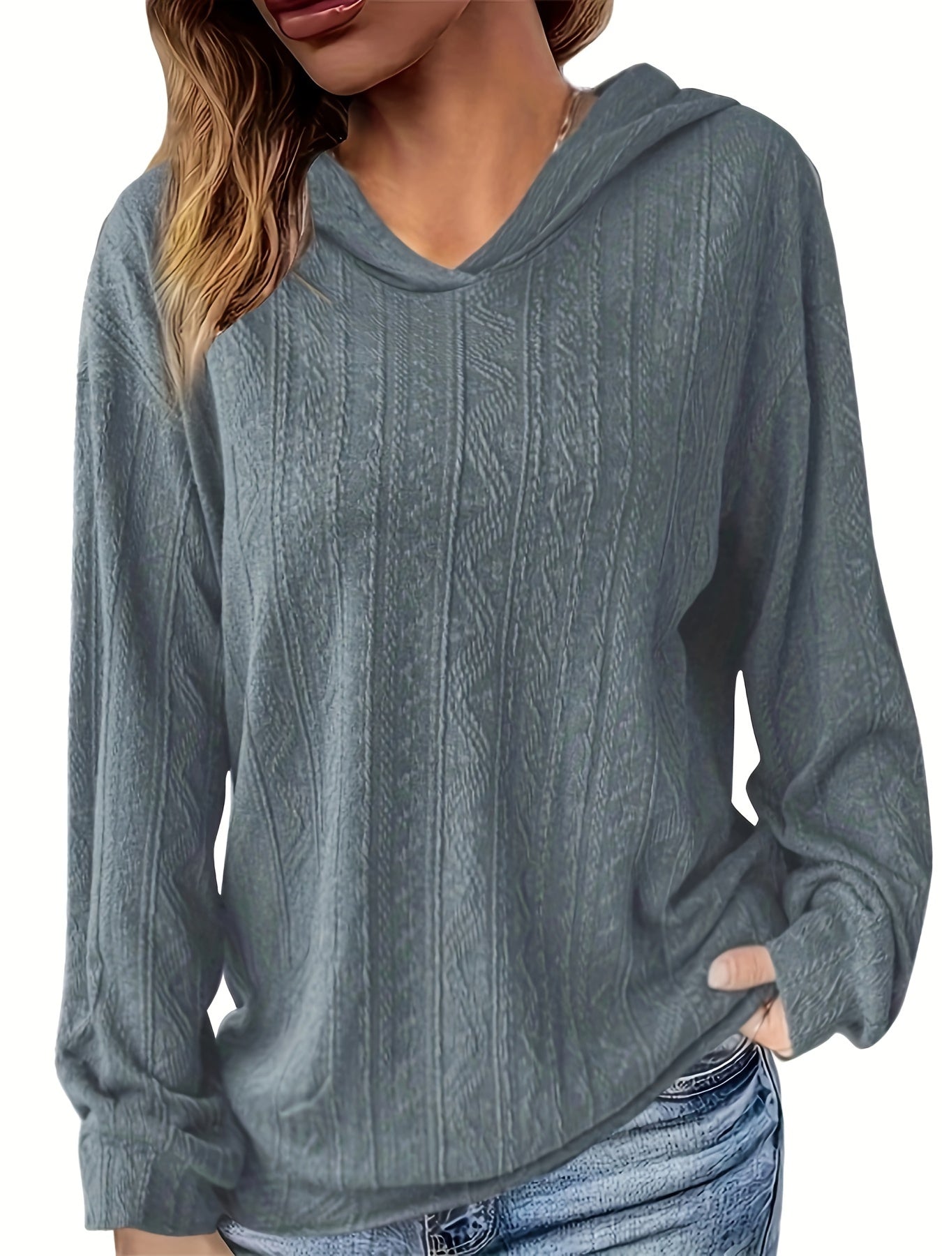 Women's Casual Hoodie - Warm Oversized Pullover