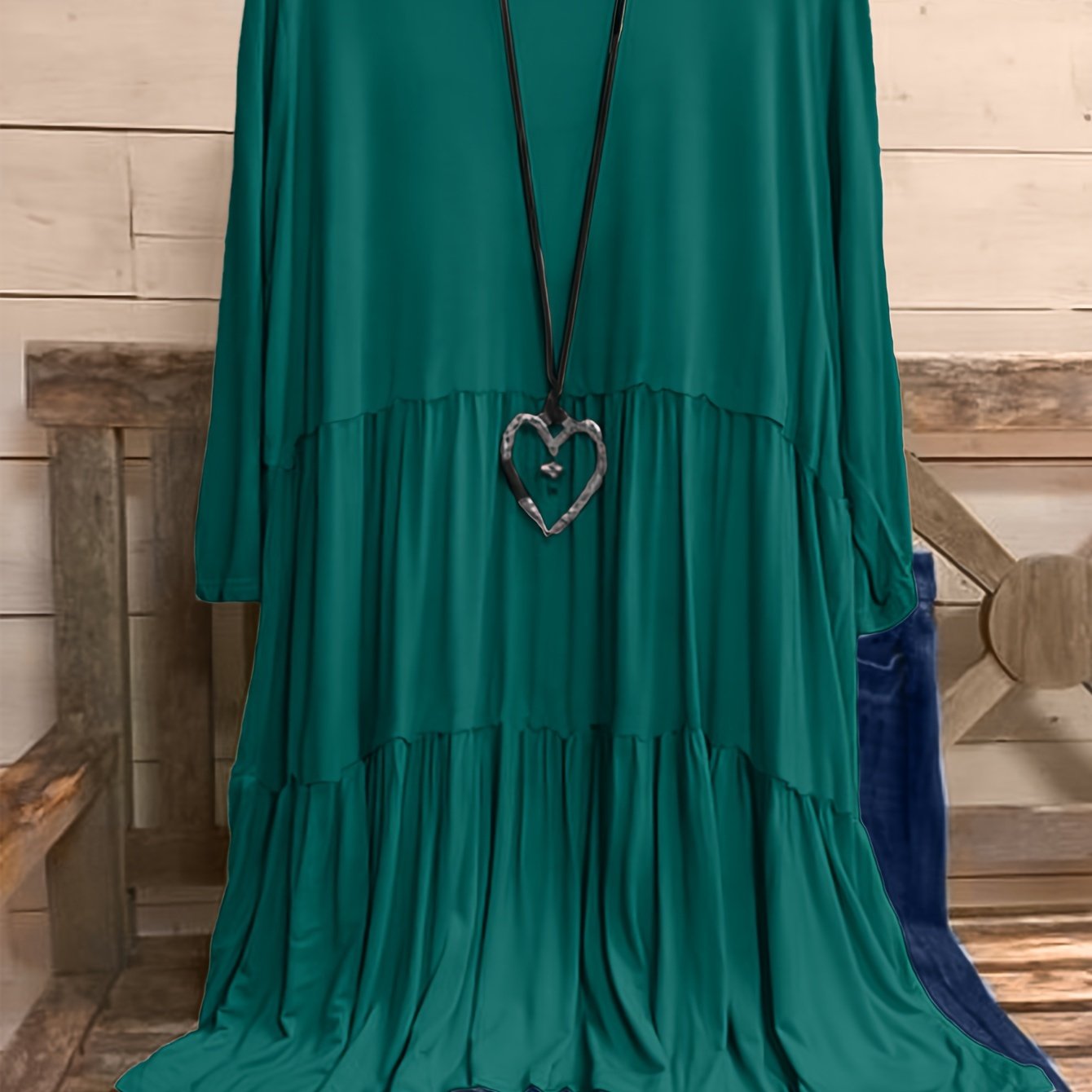 Plus Size Women's Chic Smock Dress