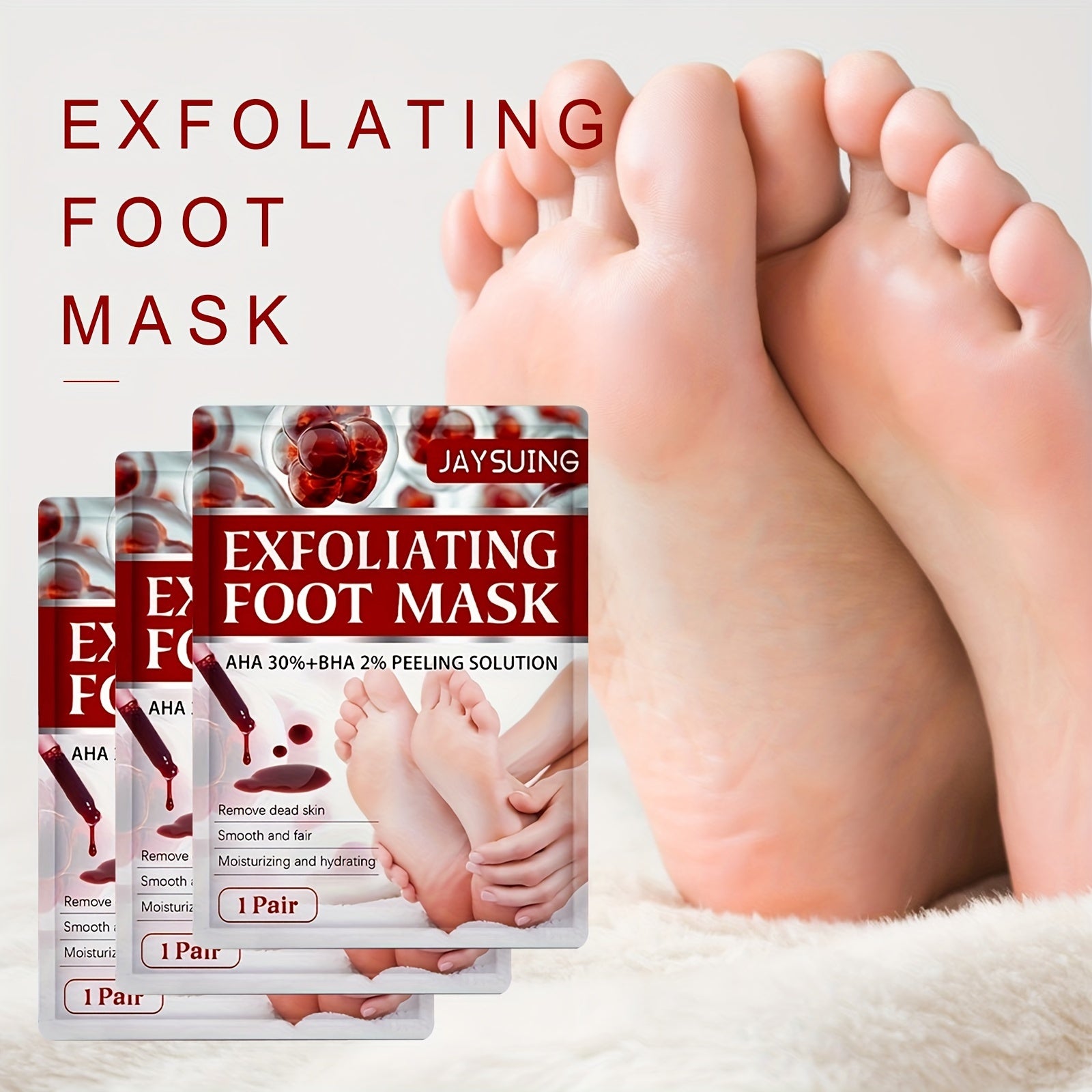 10pcs Exfoliating Foot Mask Set