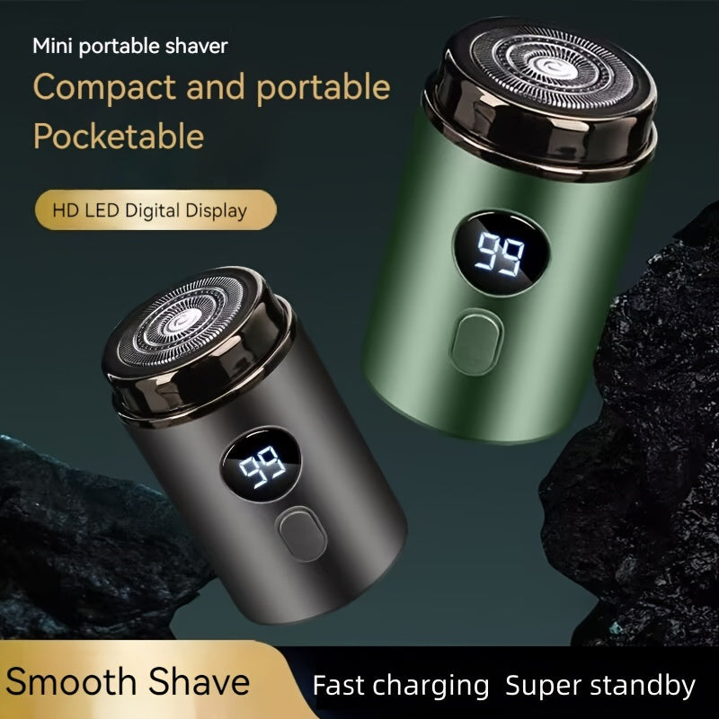 Ultimate Silent Beard Shaver - Rotary Shaver with Digital Display