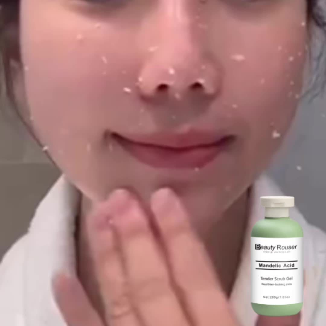 Gentle Exfoliating Gel - Deep Cleansing, with Aloe Vera Rose and Chamomile Plant