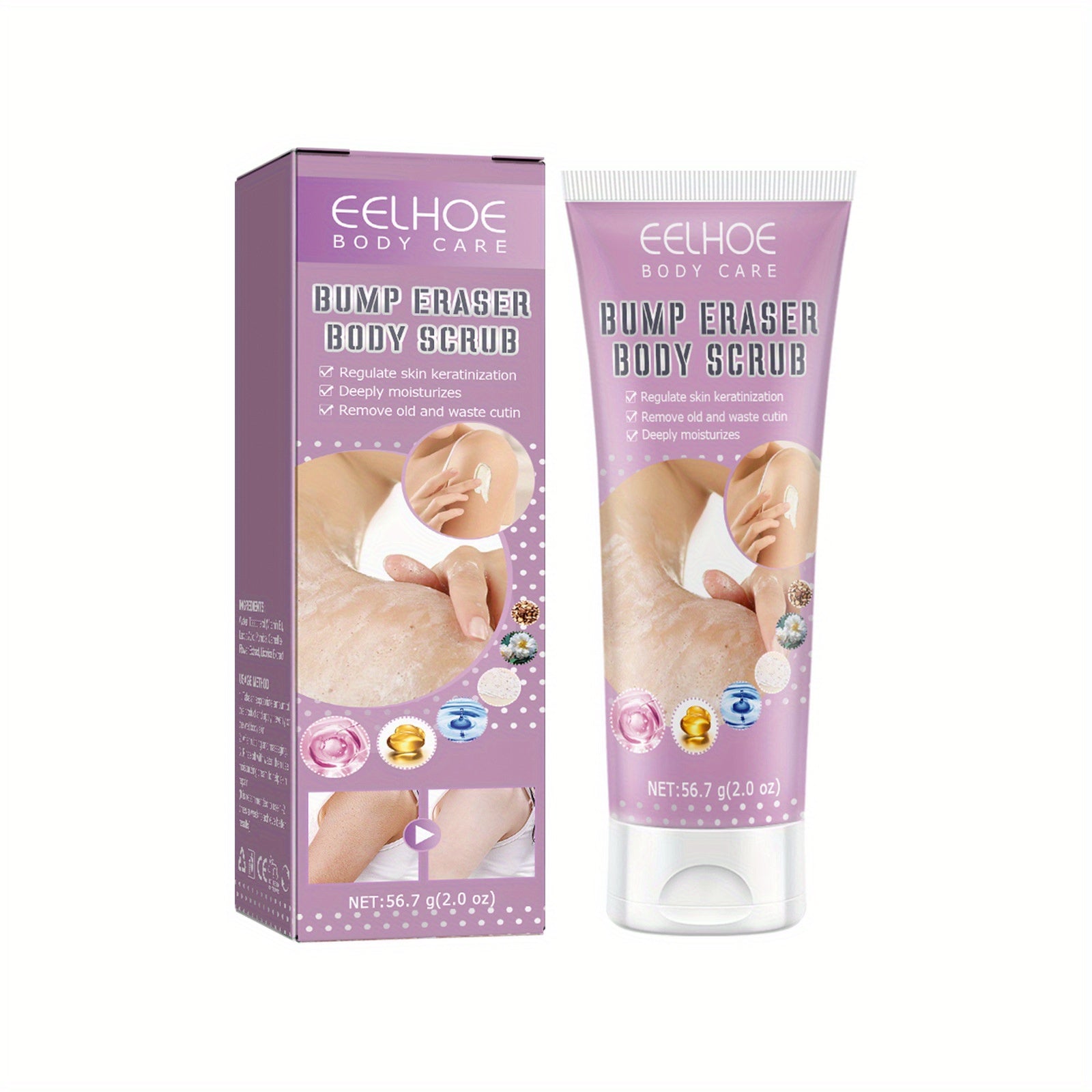 Luxurious Body Scrub - Deep Cleansing, Exfoliating, and Moisturizing with 10% AHA