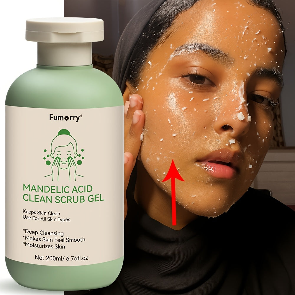 Deep Cleansing Exfoliating Gel - 6.76oz, with Mandelic Acid - Aloe & Rose Extract