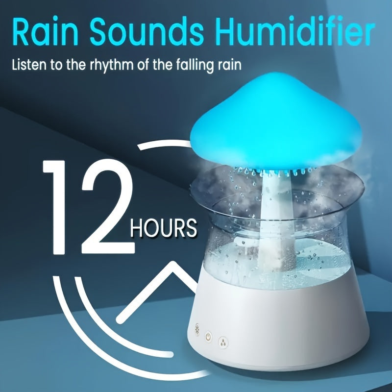 Rain Cloud Aromatherapy Essential Oil Zen Diffuser