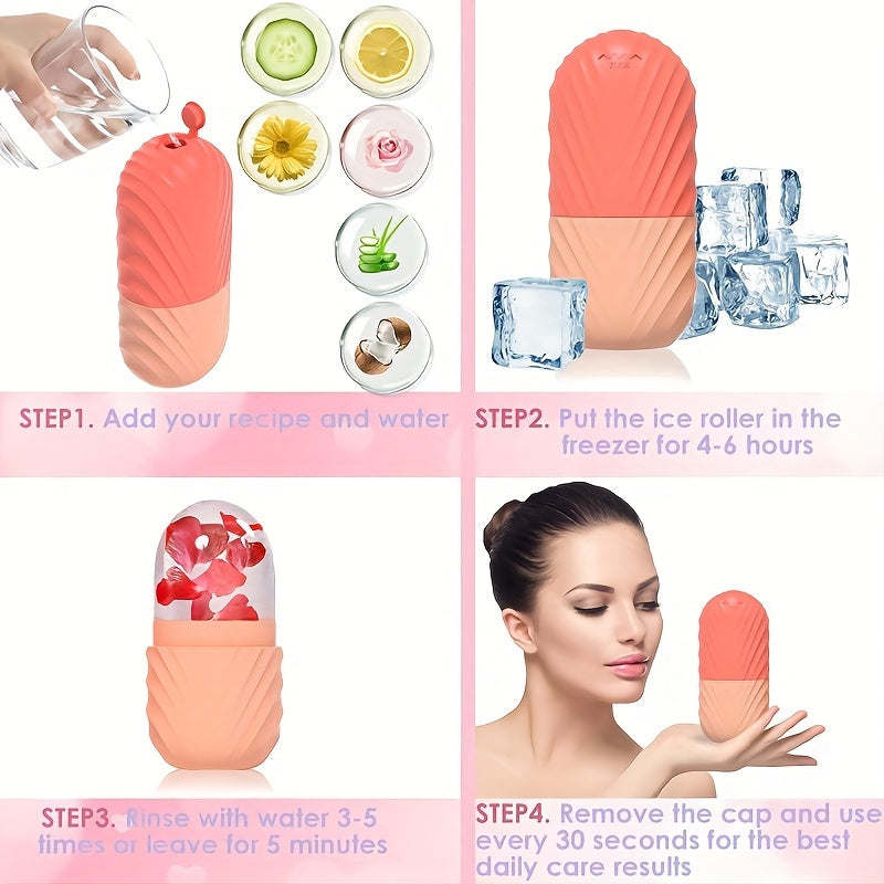 Silicone Ice Facial Mold For Acne Reduction & Contouring