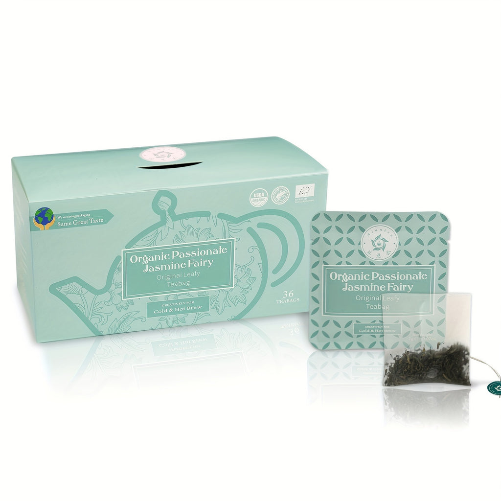 RIANTEA Premium Jasmine Green Tea, 36 Ct