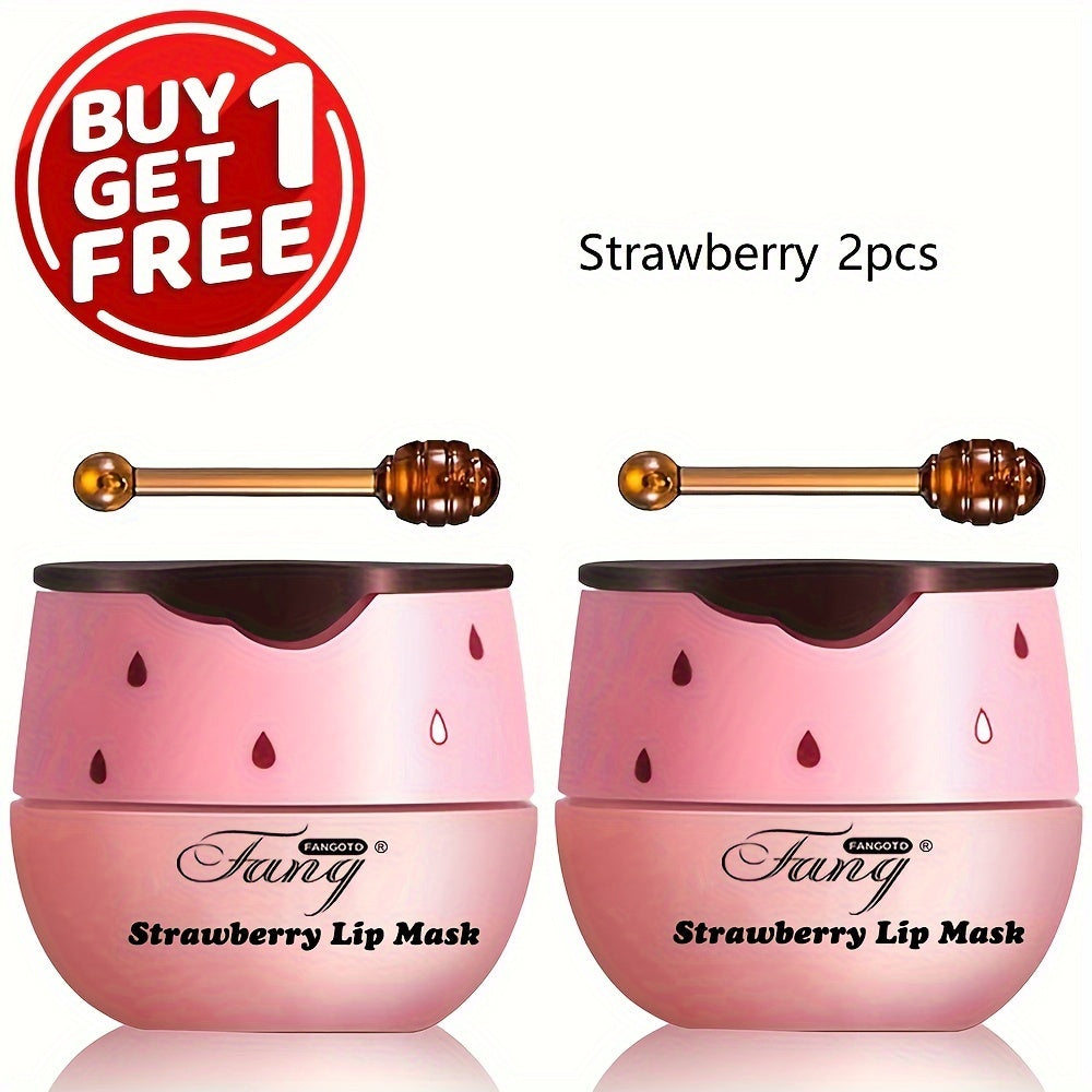 [Buy 1 Get 1 Free]2 Pack Bee Balm Lip Balm Honey Pot