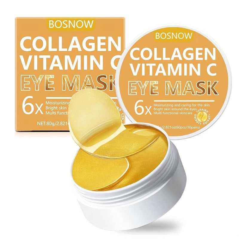 60pcs of collagen and vitamin C eye mask - low sensitive gel