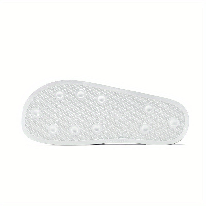 Men's Checkered Design Slides