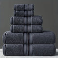Set of 6 Bath Towels, Made from Pure Cotton