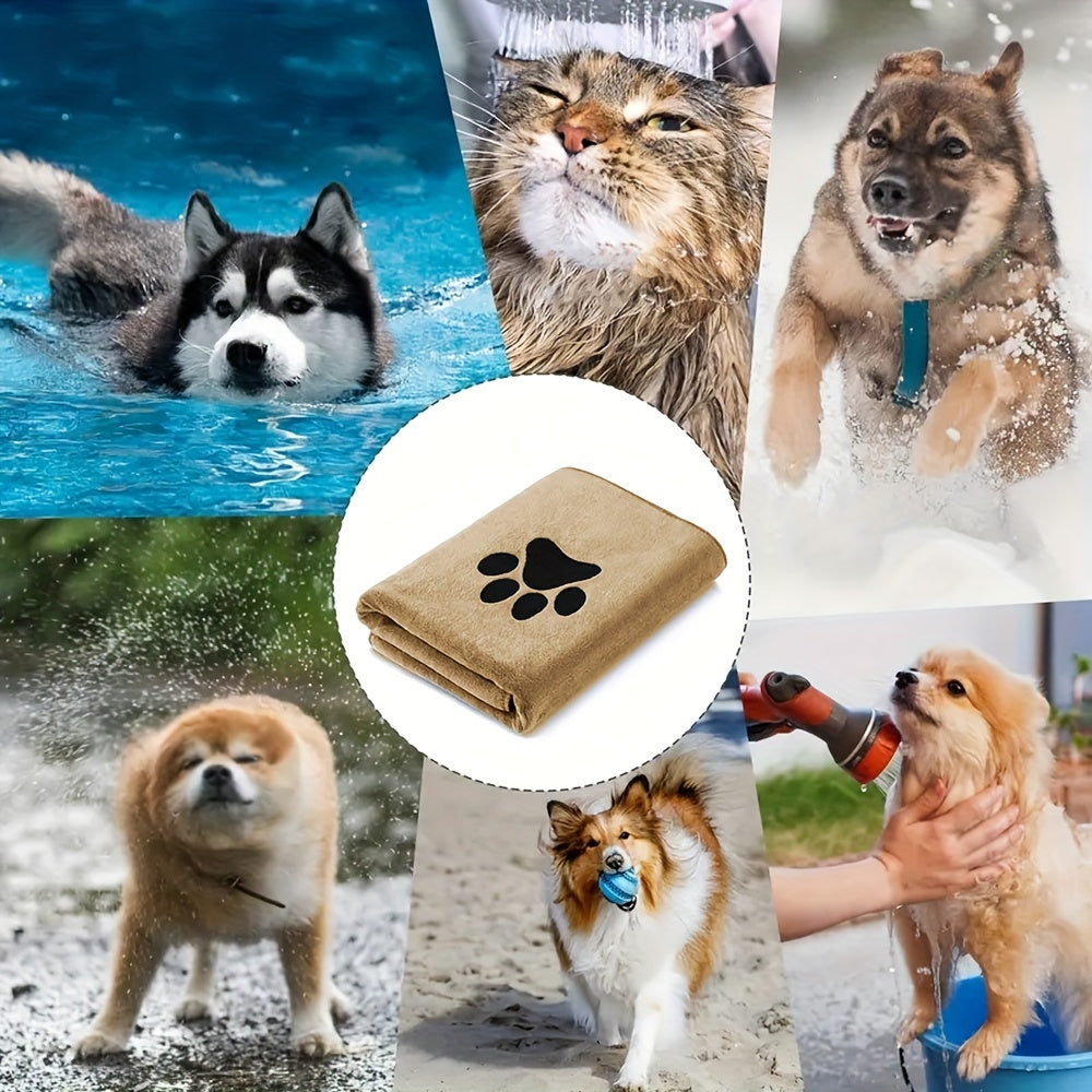 1pc Microfiber Pet Towels