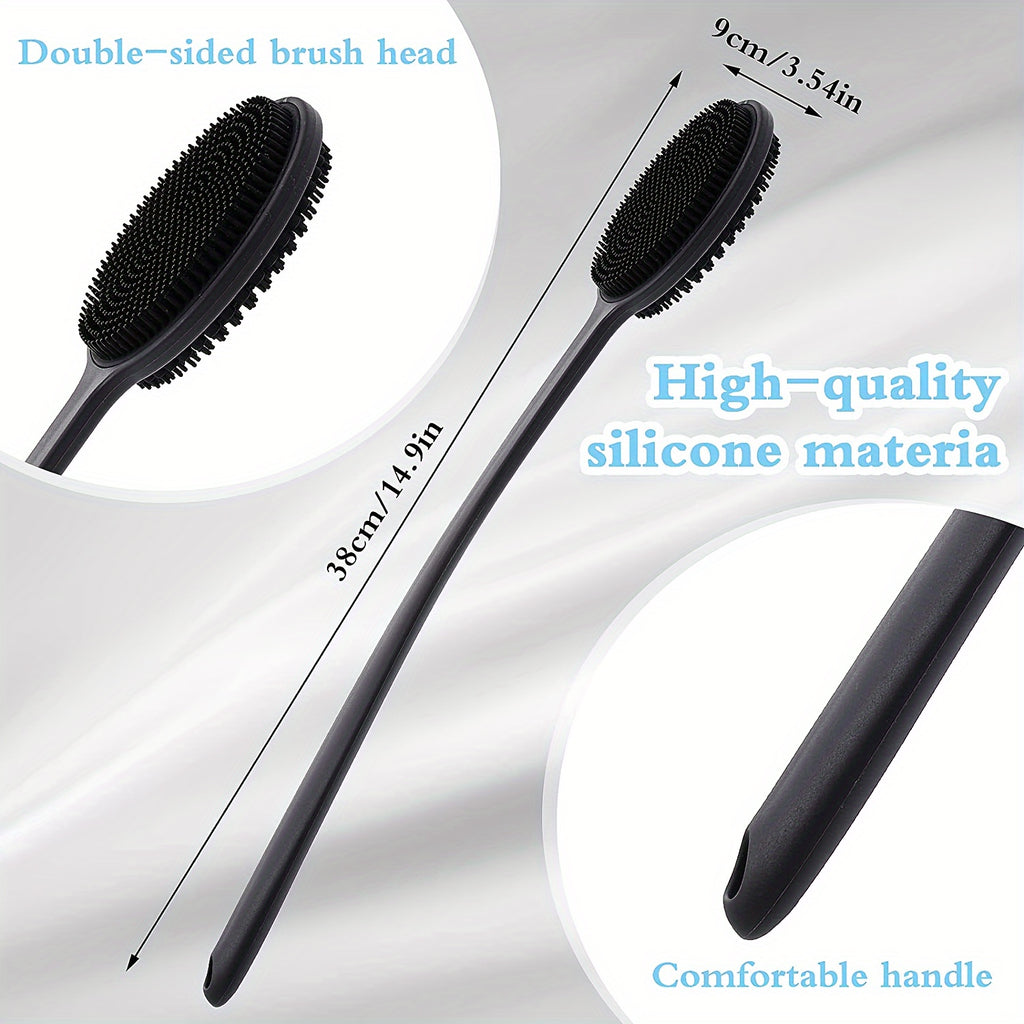 Long Handle Soft Back Scrubber Brush