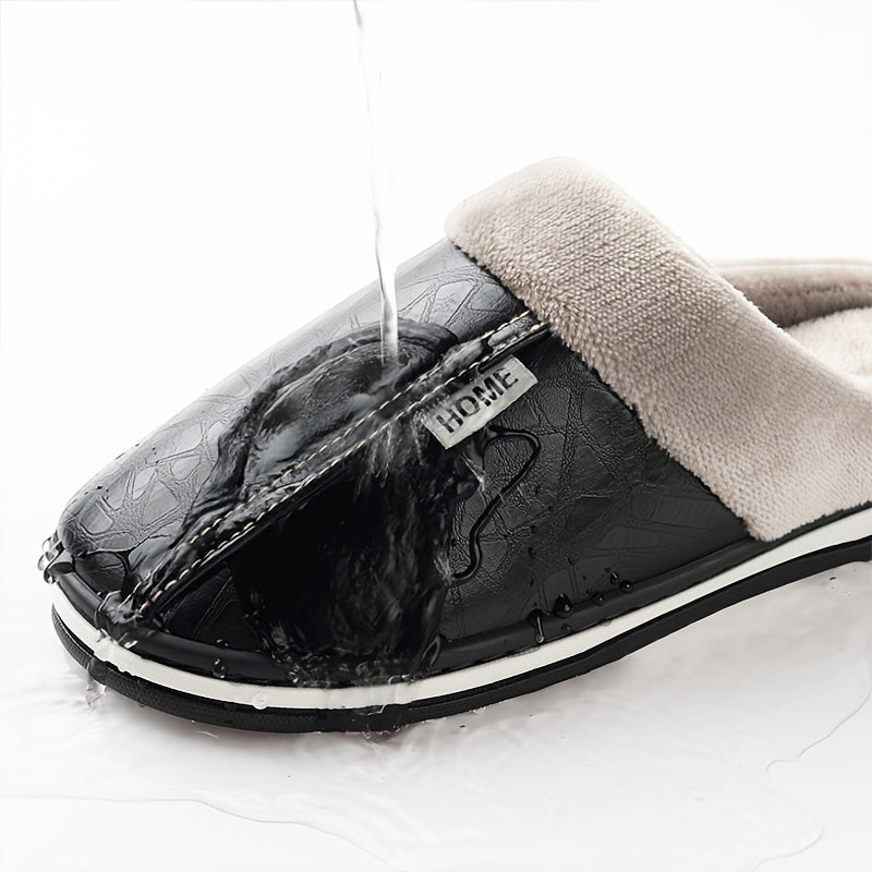 Men's Slippers Home Winter Indoor Warm Shoes
