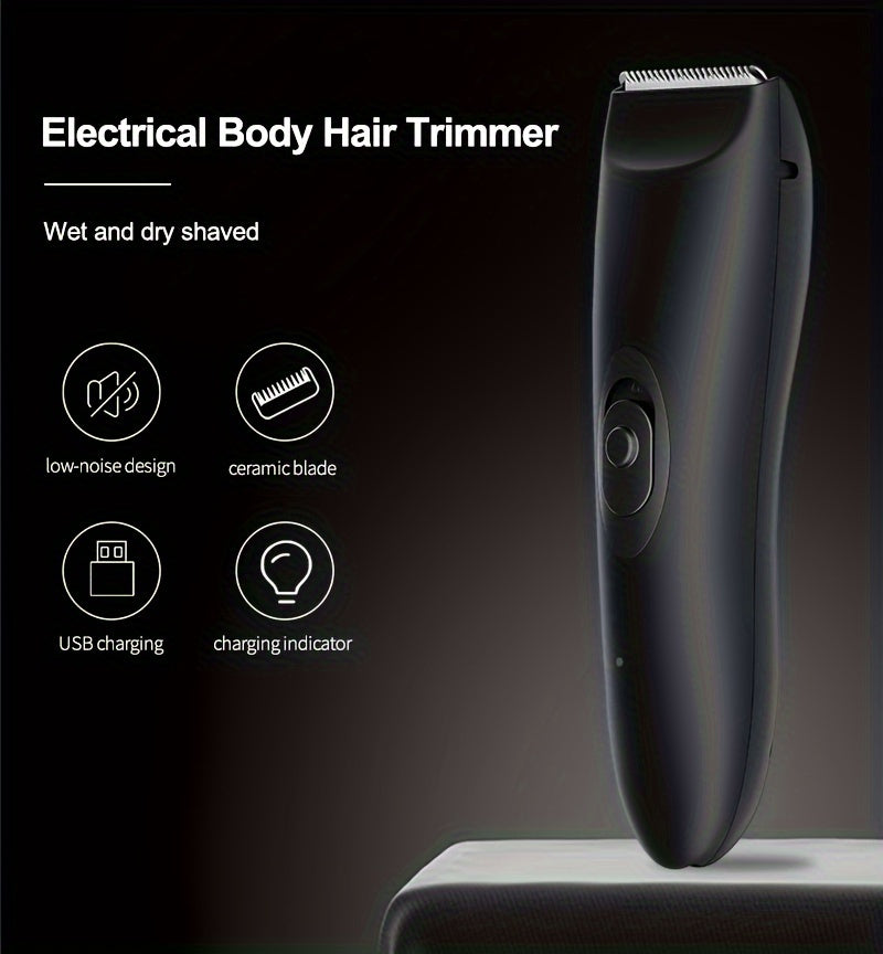 Electric Body Hair Trimmer, Groin Hair Trimmer
