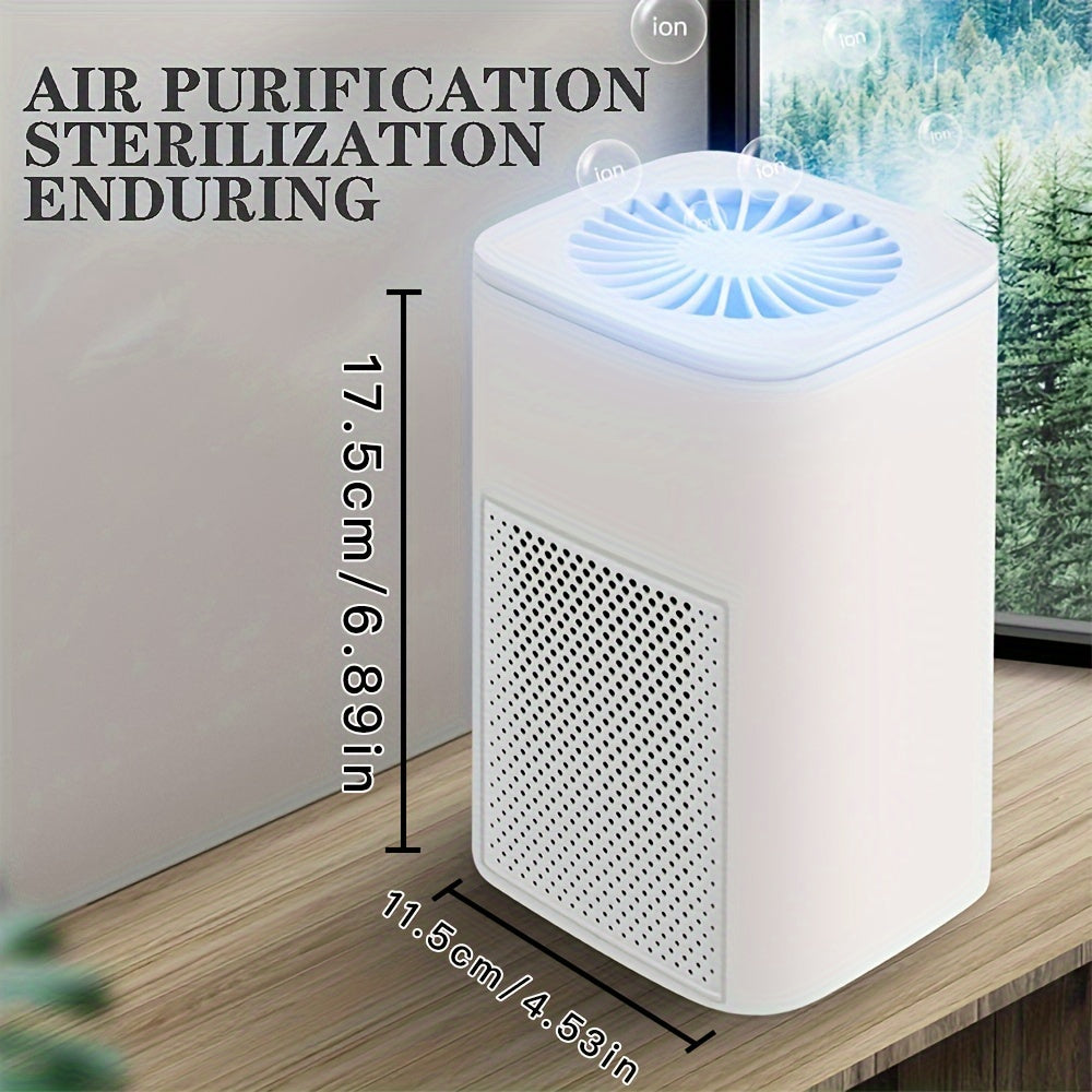 New Air Purifier Home Office Desktop Mini Air Anion Purifier