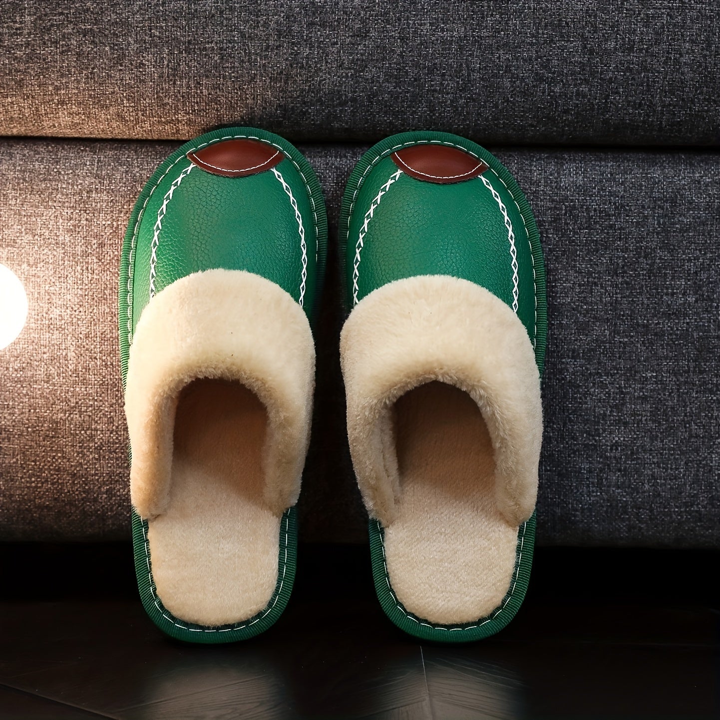Men Slippers Black New