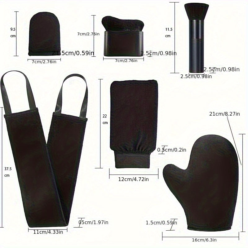 ZIEEO 6 packs Tanning applicator