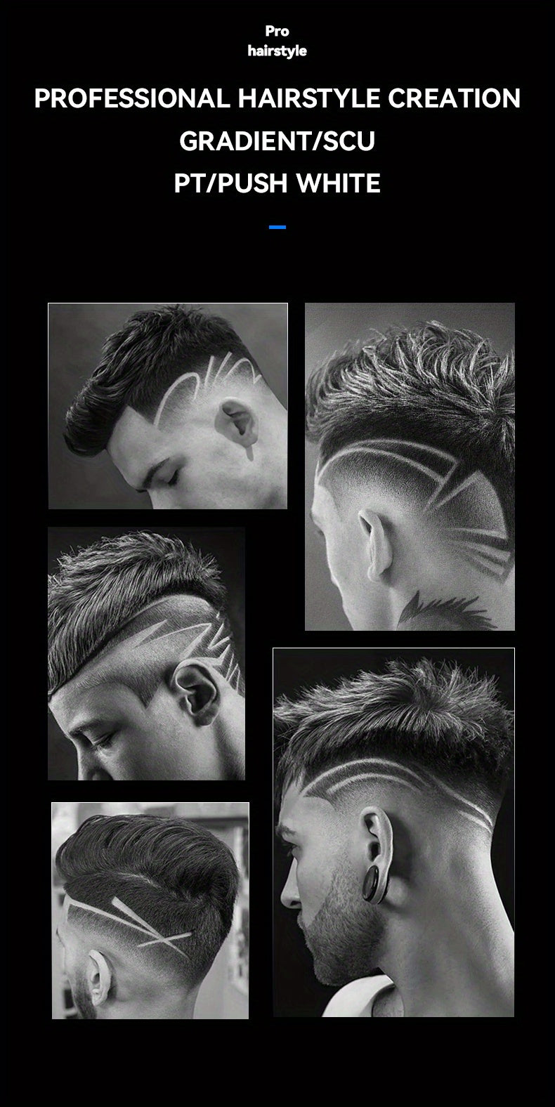 Electric Hair Clipper KM-2299 Cross-border Electric Pusher