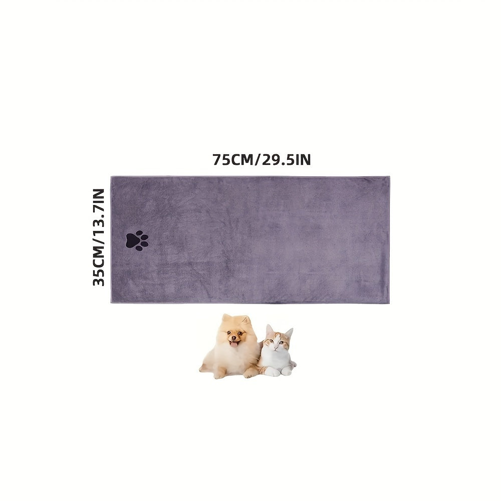 1pc Microfiber Pet Towels