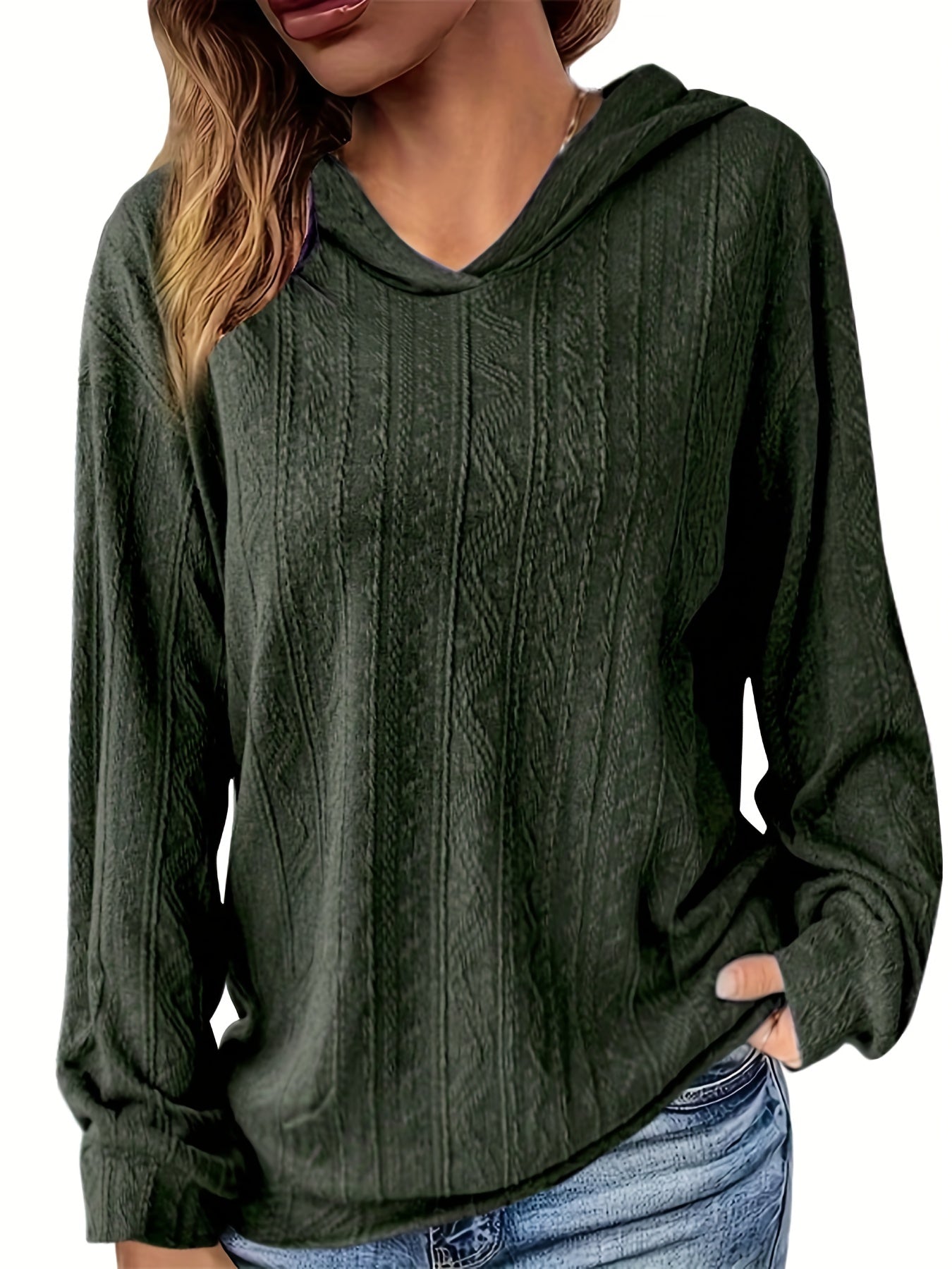 Women's Casual Hoodie - Warm Oversized Pullover