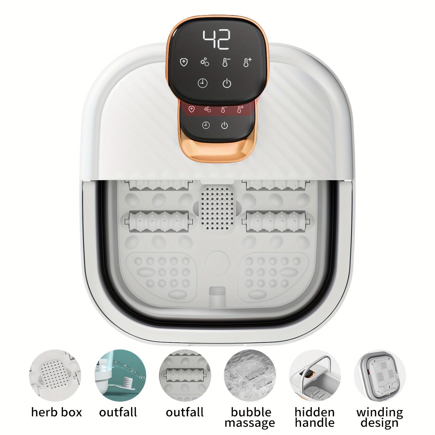 Foldable Portable Foot Spa
