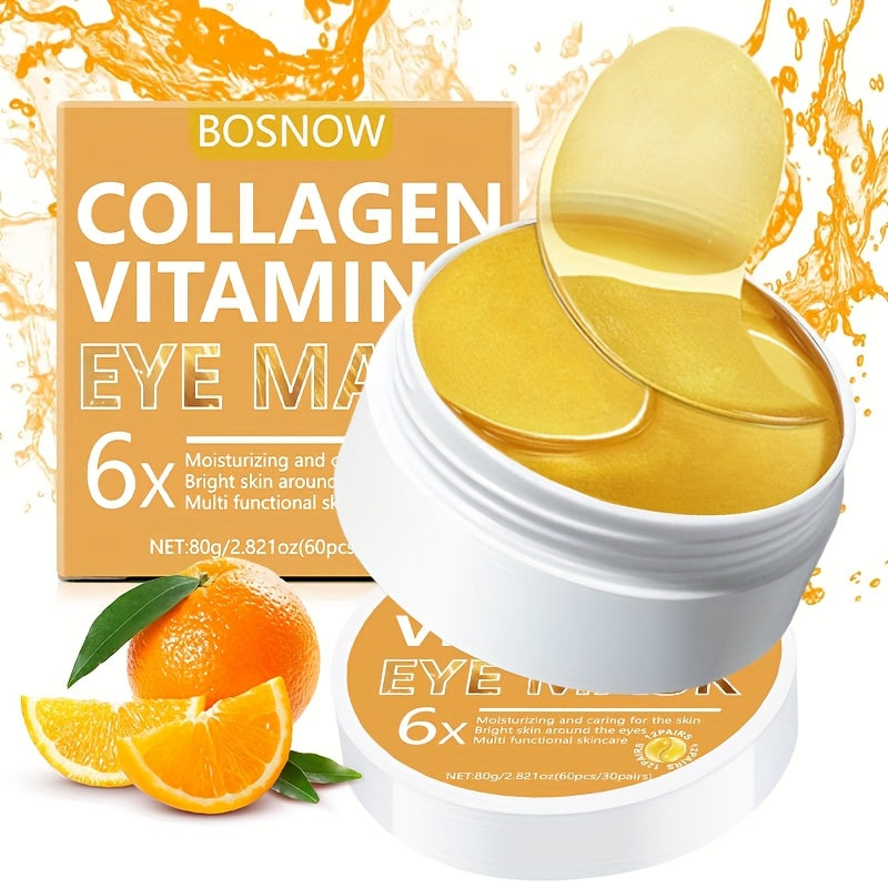 60pcs of collagen and vitamin C eye mask - low sensitive gel