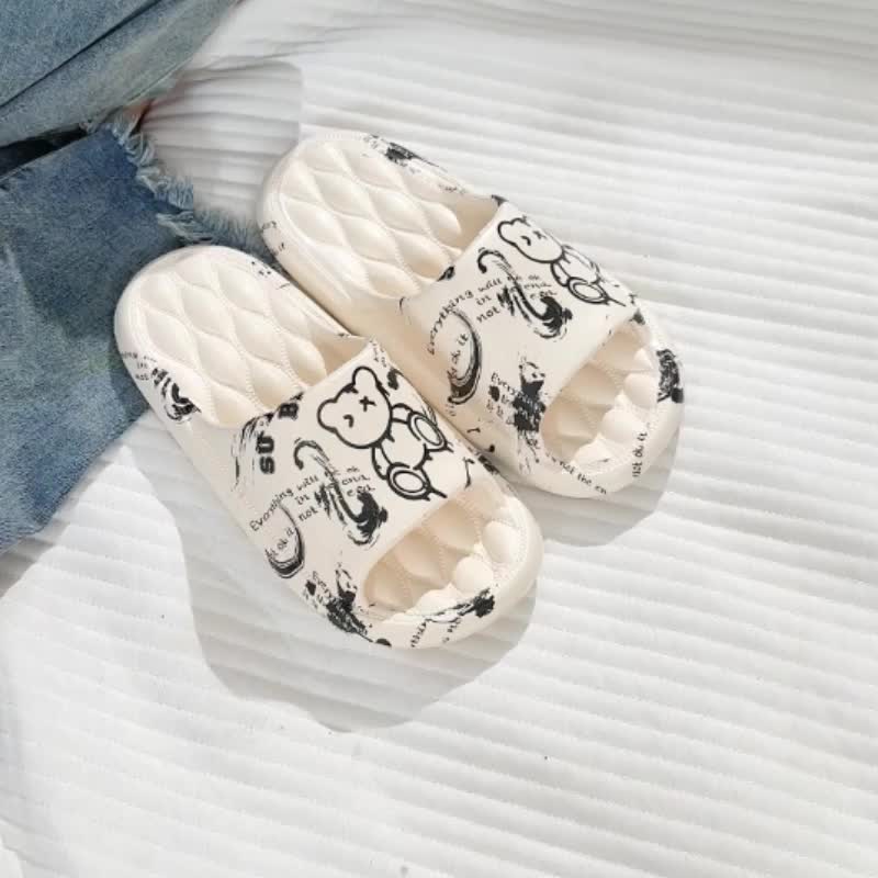 Men's Graphic Slides