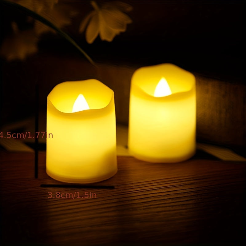 2/4/6pcs LED Lights Electronic Candles, 1.5-inch Night Light