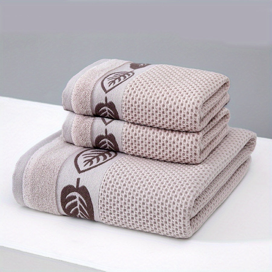 100% Cotton Bath Linen Set 3 Pieces