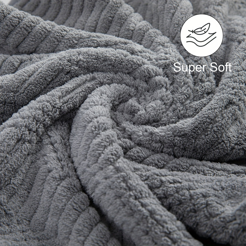 Oversized Bath Towels Set Microfiber