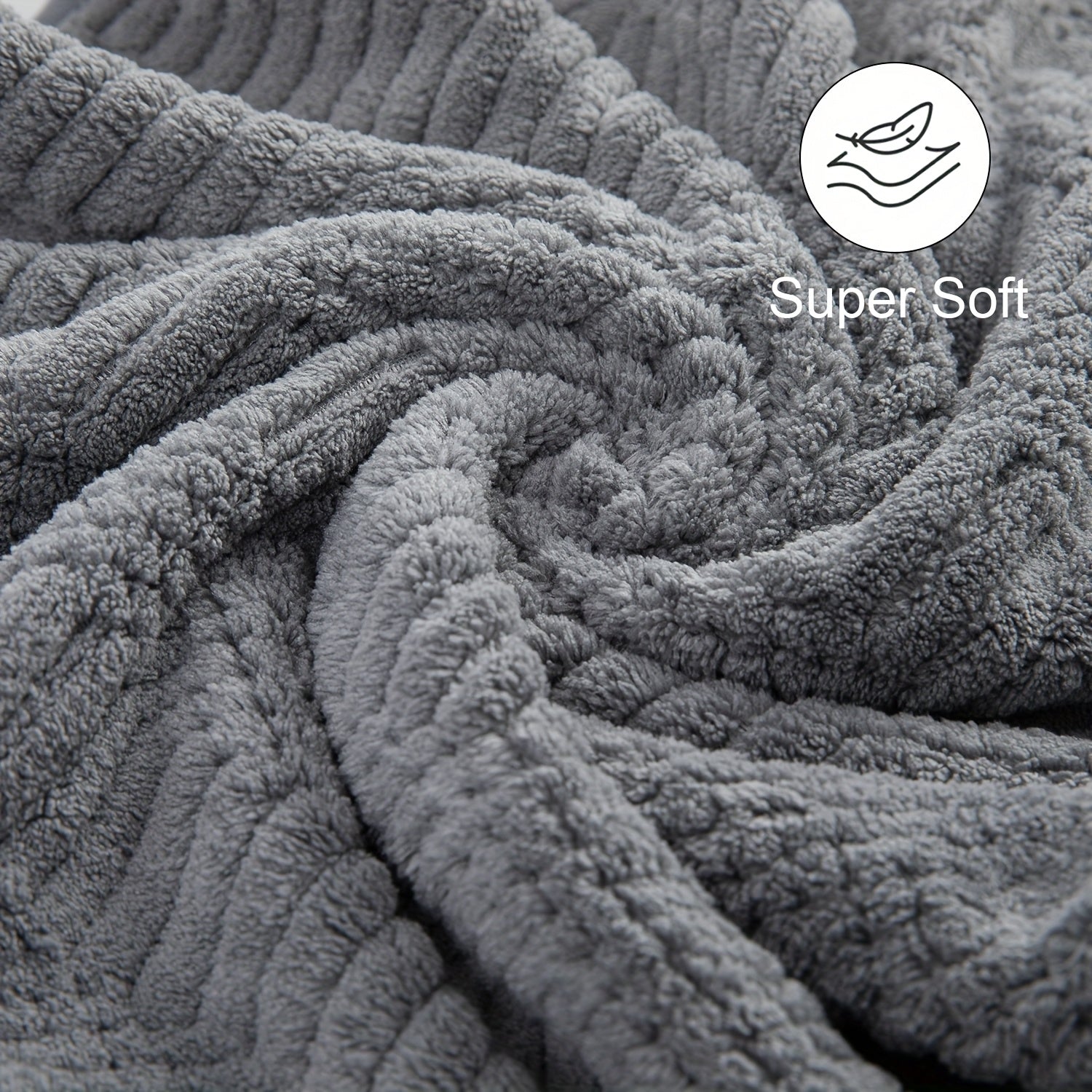 Oversized Bath Towels Set Microfiber