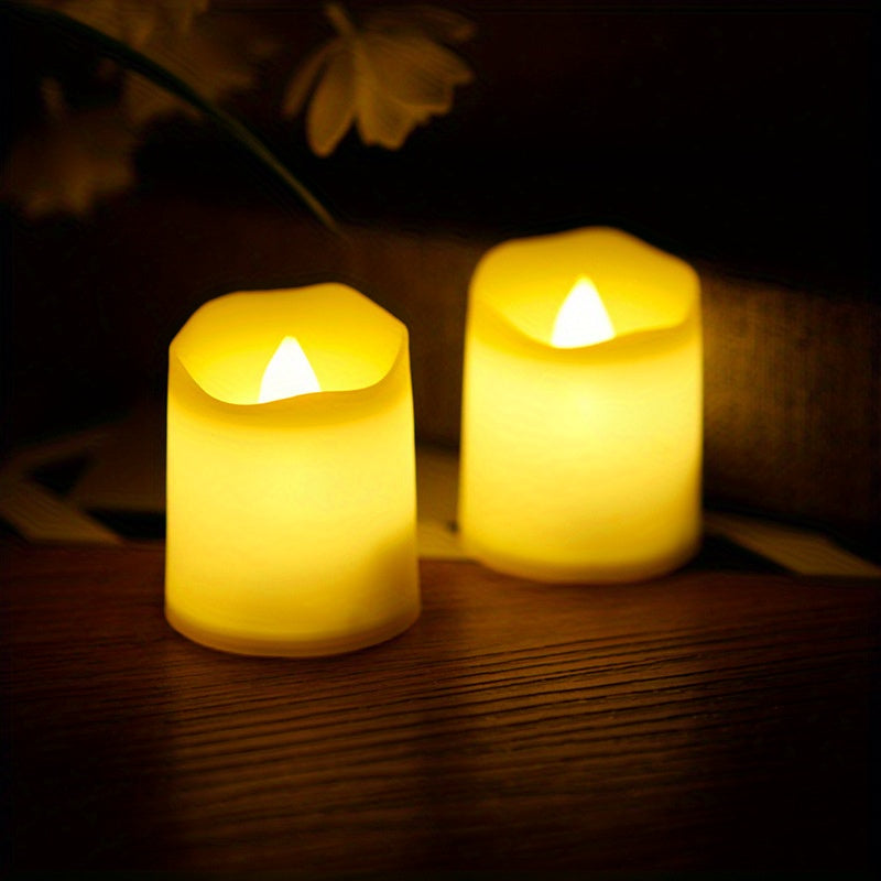 2/4/6pcs LED Lights Electronic Candles, 1.5-inch Night Light
