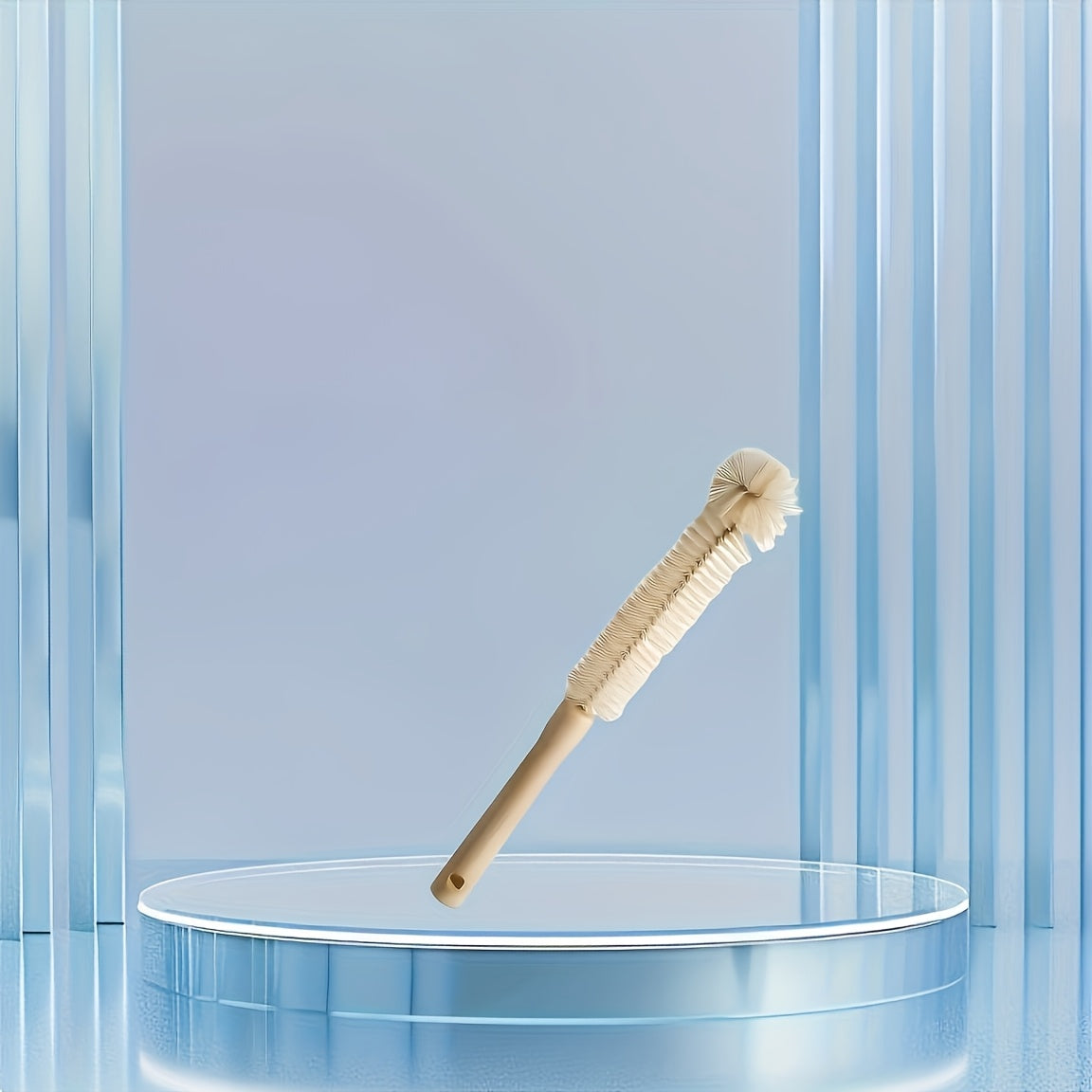 1 Long-Handle Non-Slip Grip Foot Cleaning Brush