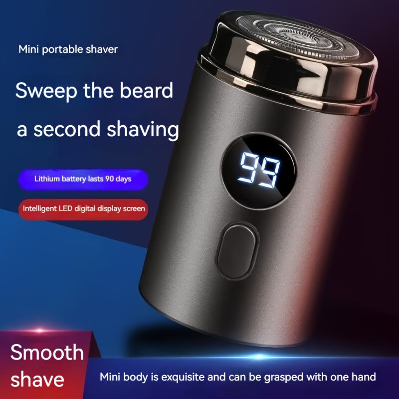 Ultimate Silent Beard Shaver - Rotary Shaver with Digital Display
