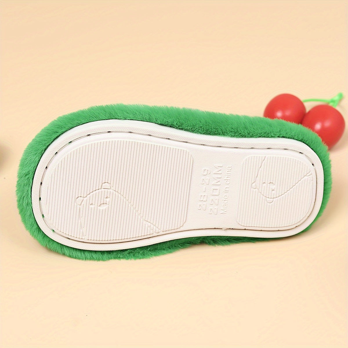 Cute Mixed Color Watermelon Slippers For Toddlers