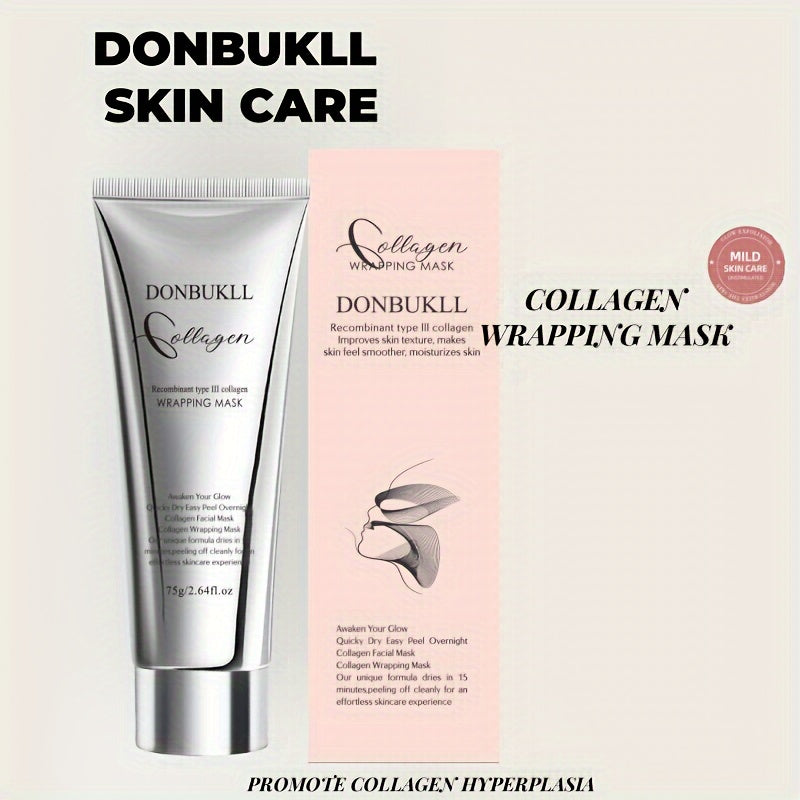 DONBUKLL Collagen Overnight Wrapping Peel Off Facial Mask Pack