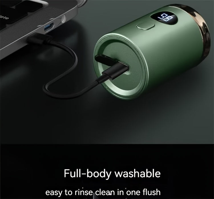 Ultimate Silent Beard Shaver - Rotary Shaver with Digital Display