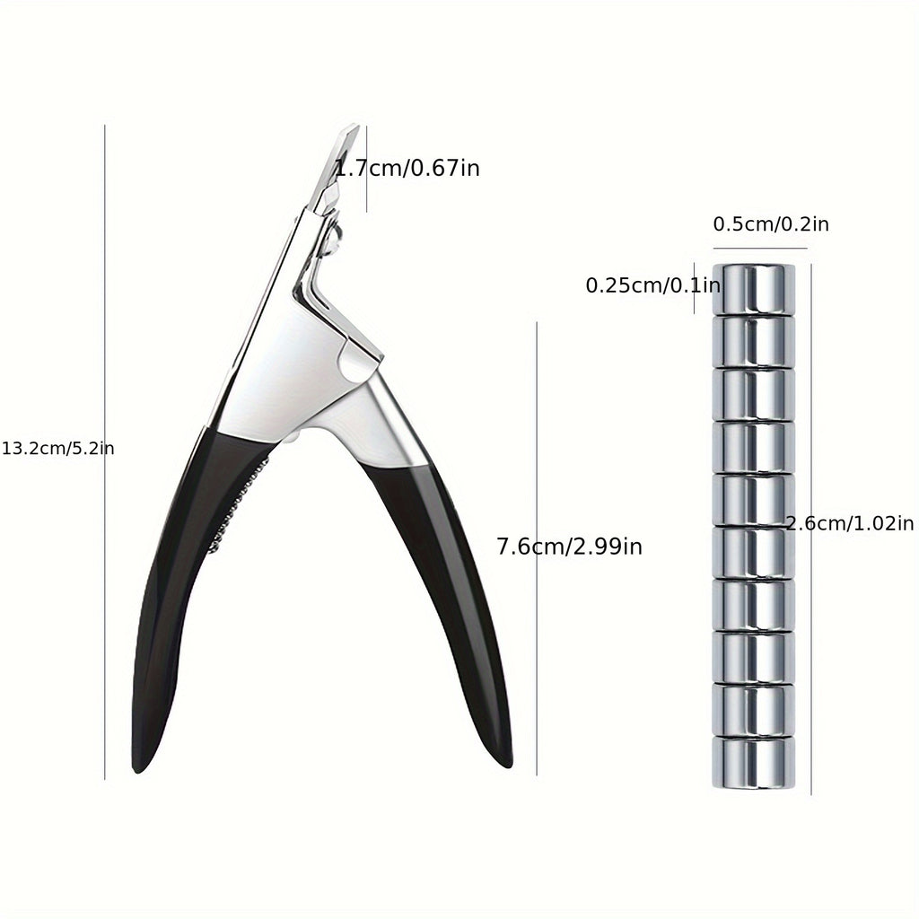 U-shaped Nail Clippers, Sharp Edge Fingernail and Toenail Clipper Cutter