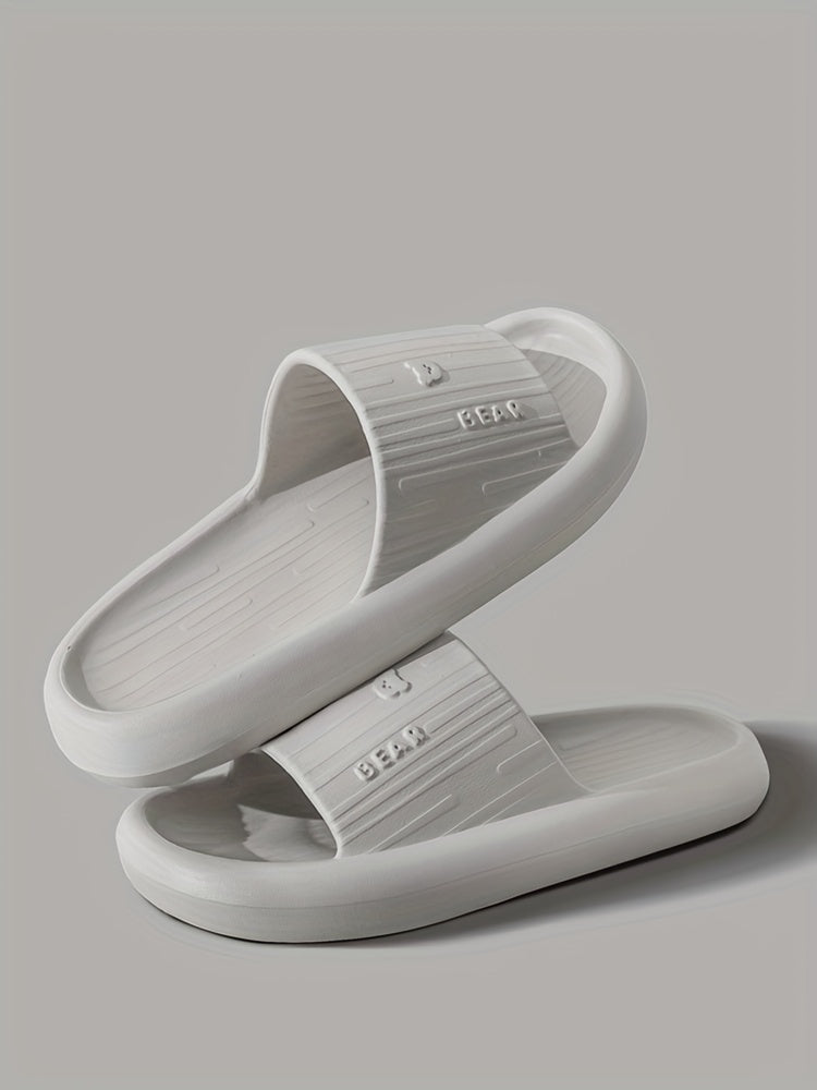 Men's Pillow Slides, Casual Non Slip EVA Slippers