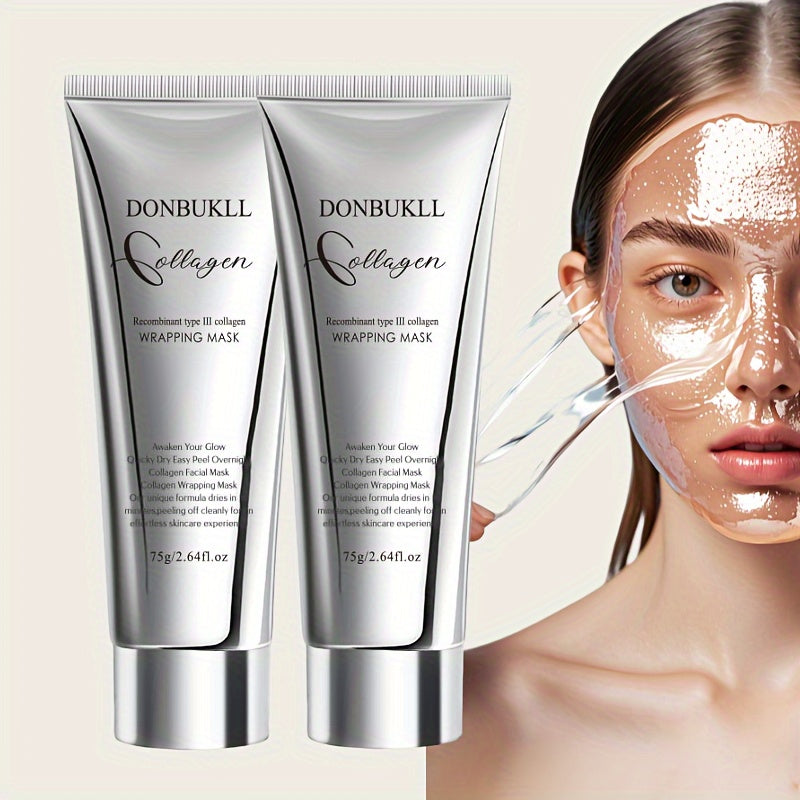 DONBUKLL Collagen Overnight Wrapping Peel Off Facial Mask Pack