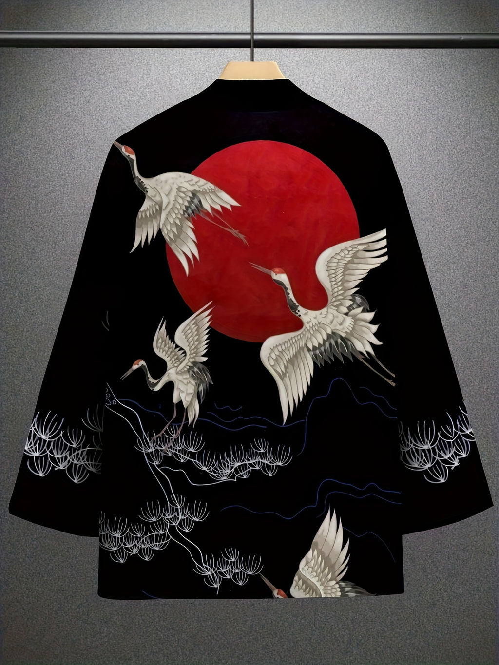 Cool Japanese Kimono Men's Breathable Beach Shirt