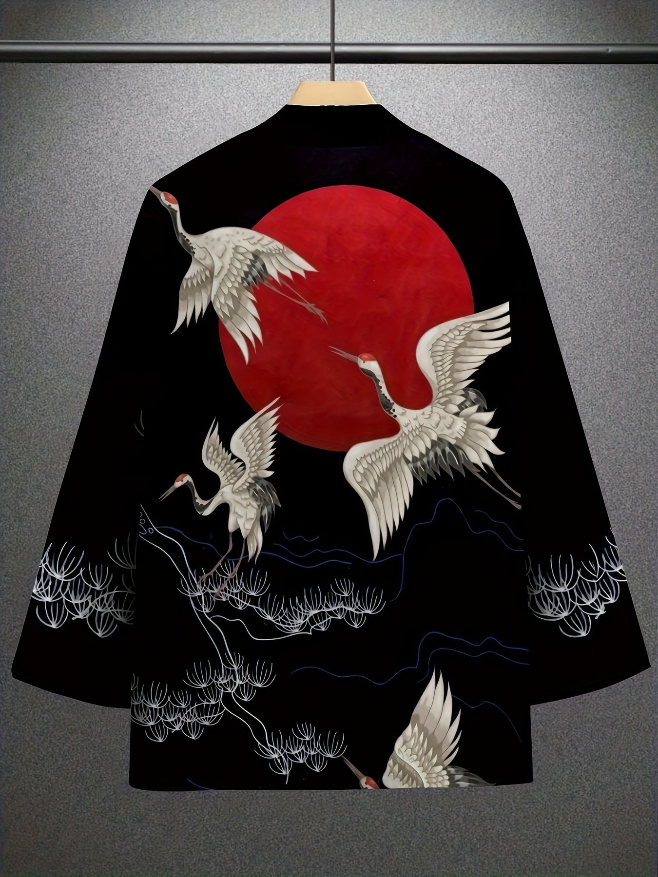 Cool Japanese Kimono Men's Breathable Beach Shirt