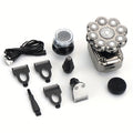 5-in-1 Electric Razor For Men: Detachable Head Shaver